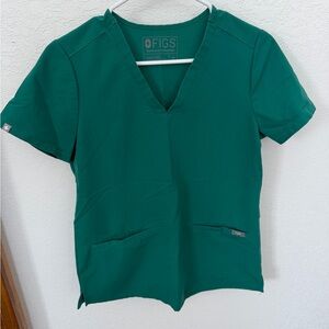 Figs Hunter Green Casma XS